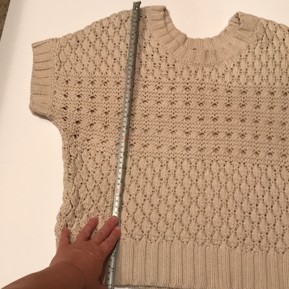Apt. 9 Crop crochet like sweater M - Picture 7 of 7